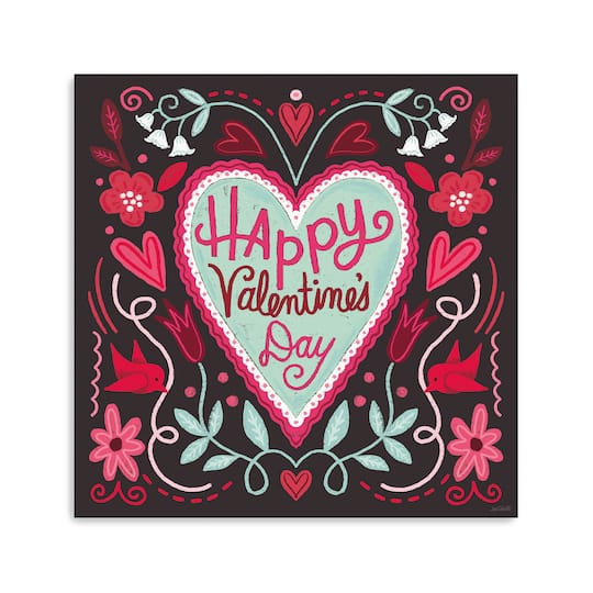 Sweet Hearts VI Canvas Giclée Art